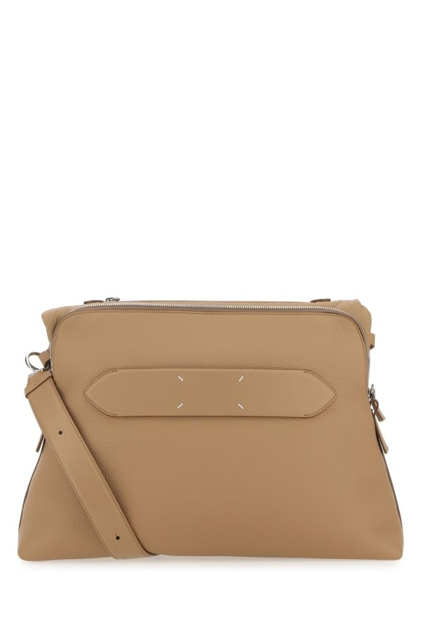 Camel leather clutch - 3