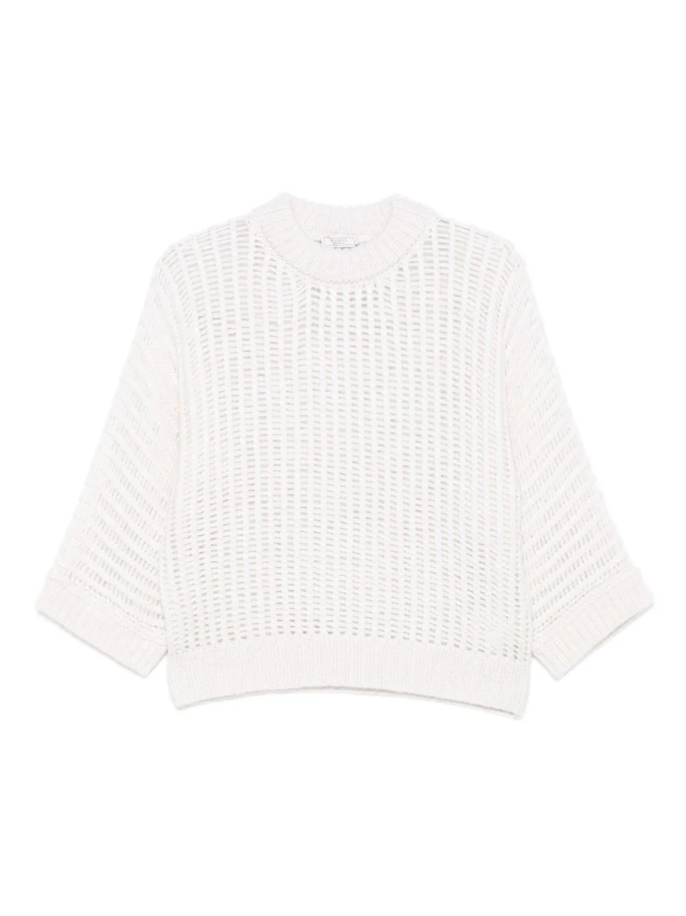 open-knit sweater - 1