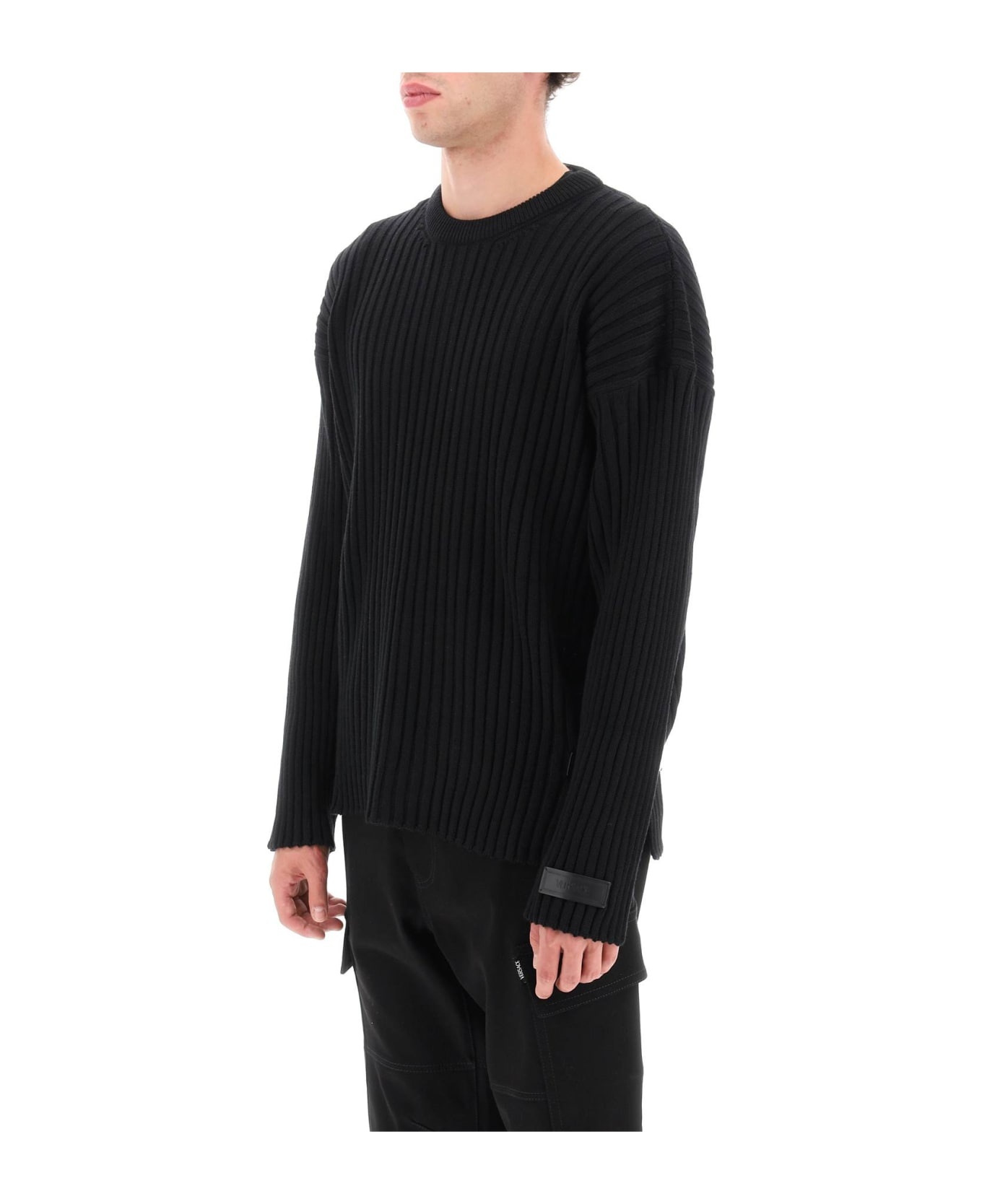 Crew-neck Wool Sweater - 4