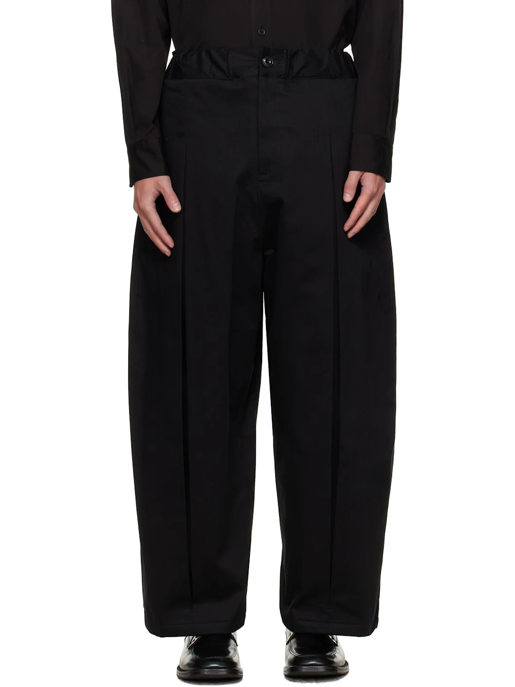 Black Box Pleat Trousers - 1