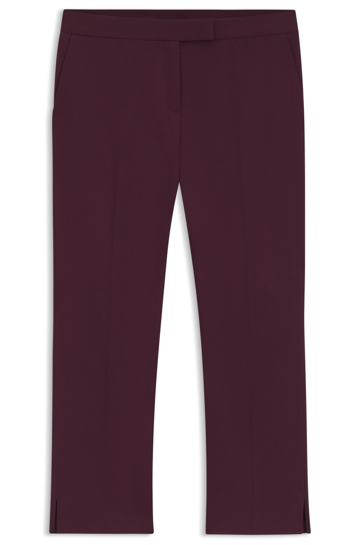 SLIM-FIT PANTS IN STRETCH COTTON - 1