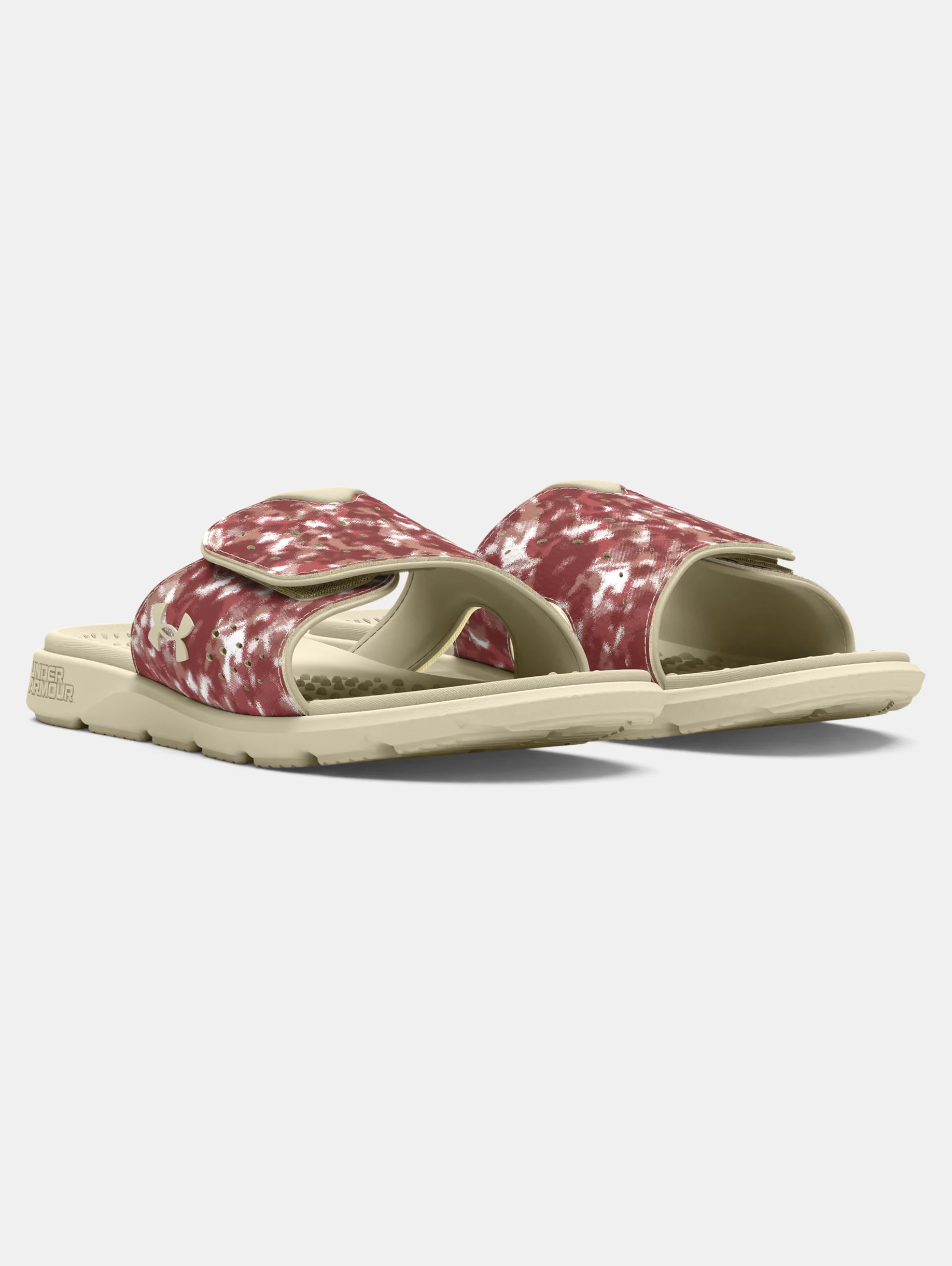 Women's UA Ignite Pro Graphic Strap Slides - 5