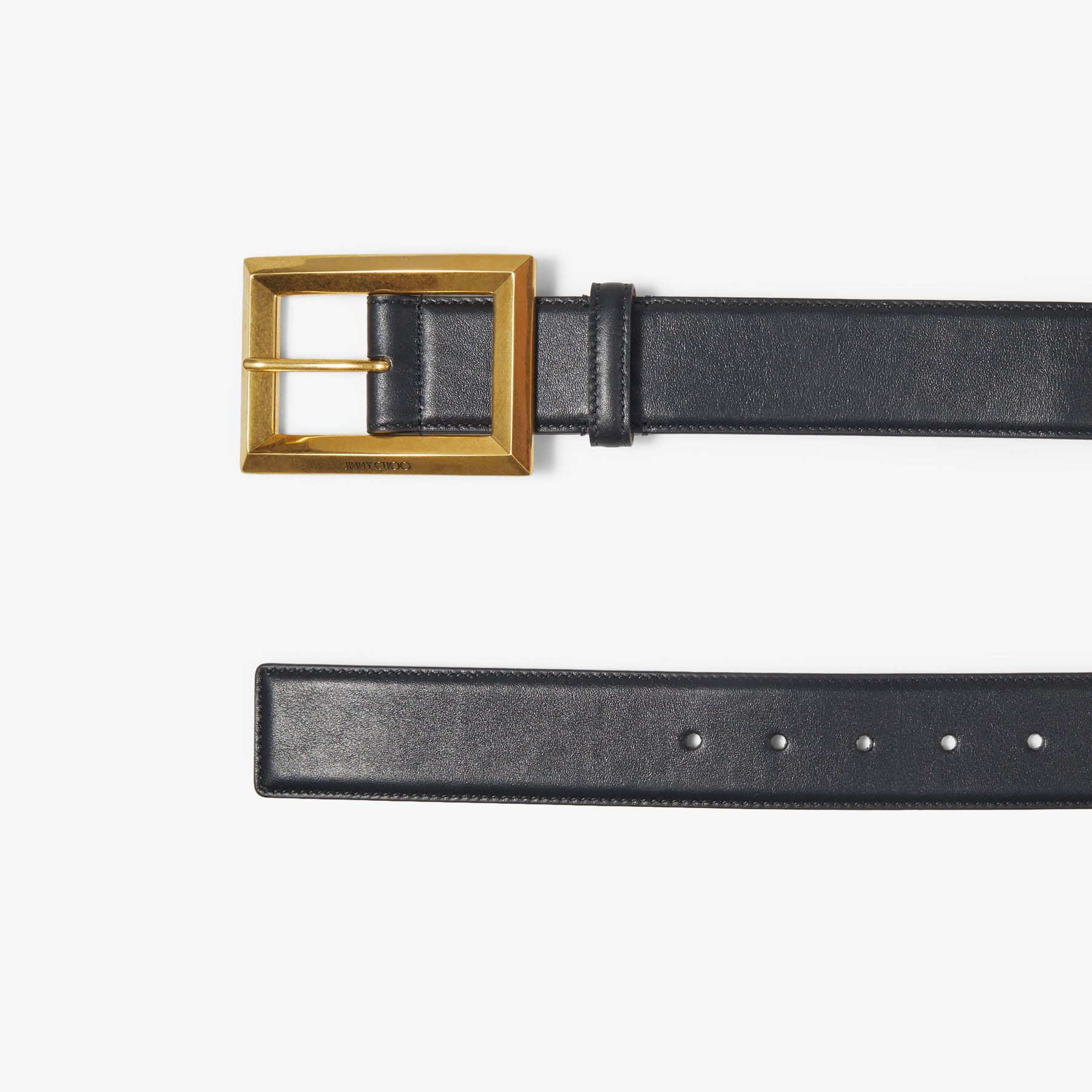 Arlie
Black Calf Leather Belt - 5