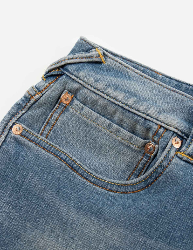 KAMON PRINT POCKET RELAX FIT JEANS 7