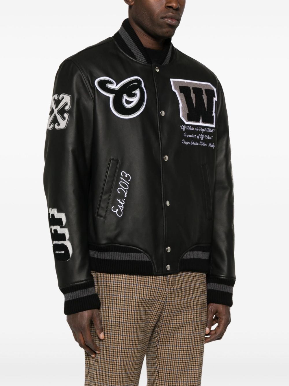 Full Leather bomber jacket - 3