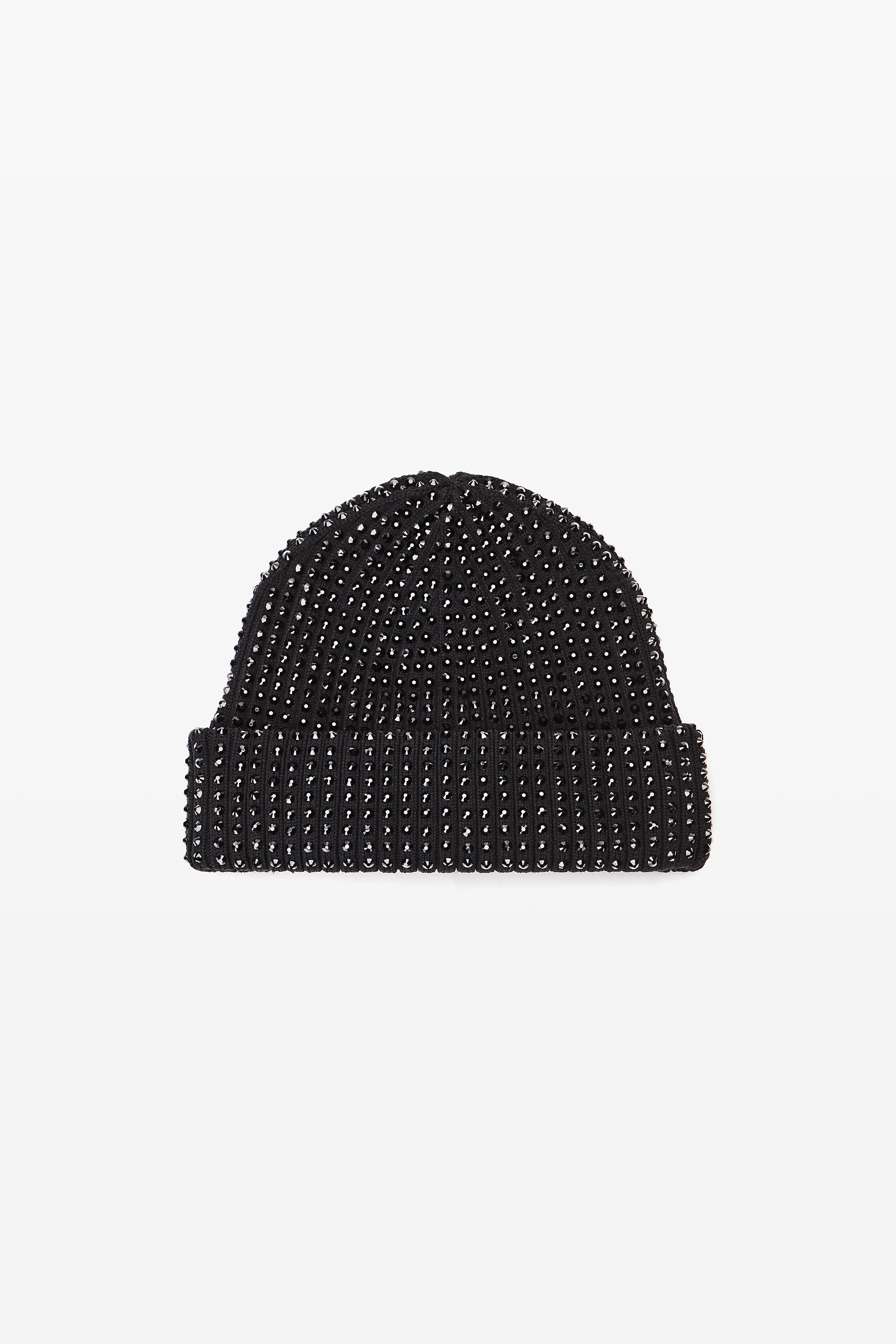 crystal hotfix logo beanie - 5