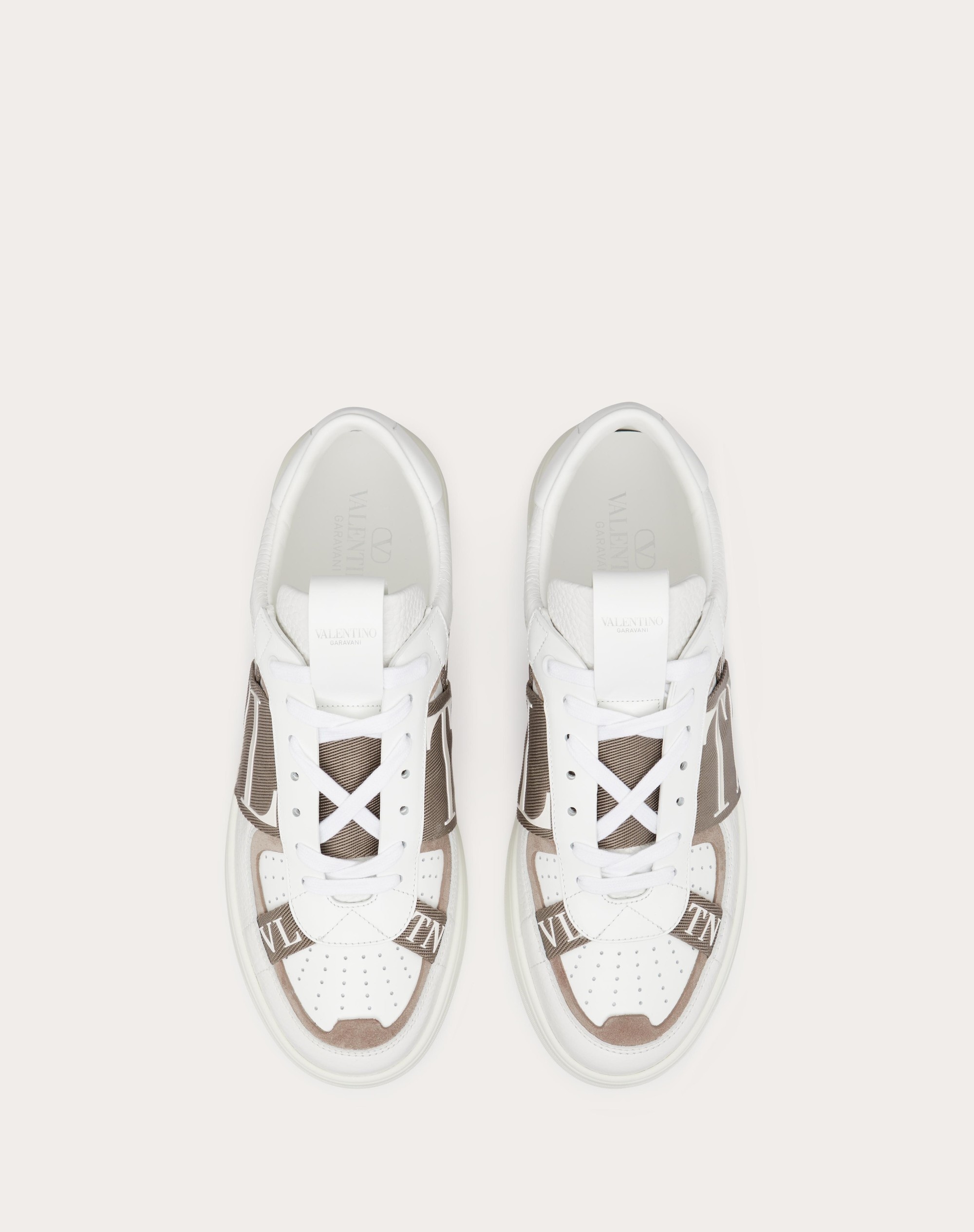VL7N LOW-TOP CALFSKIN SNEAKER WITH BANDS - 4