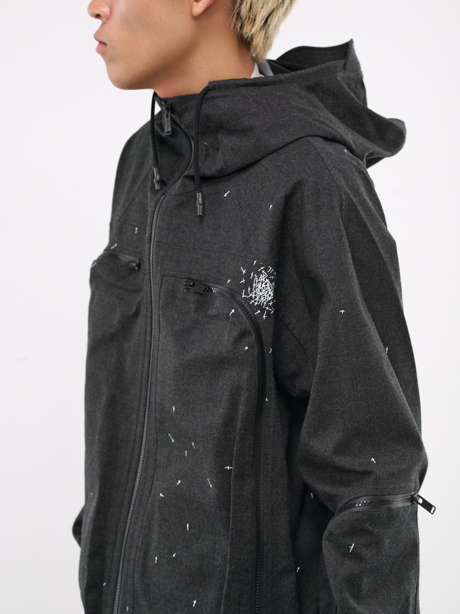 Hooded Zip Blouson - 5