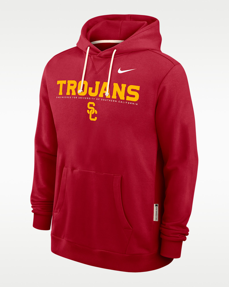 USC Sideline Men's Nike Dri-FIT College Pullover Hoodie 1