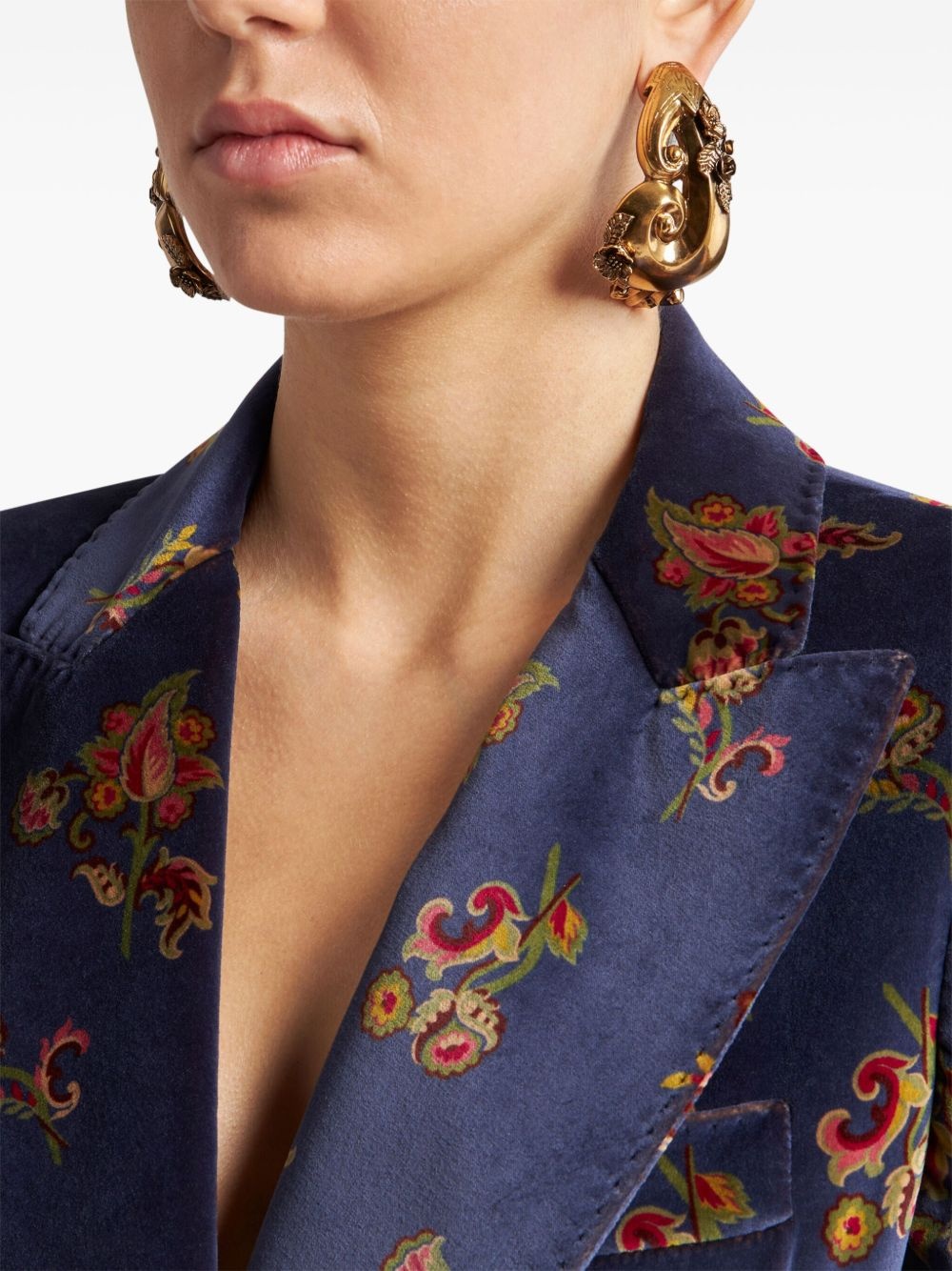 Curly earrings - 2