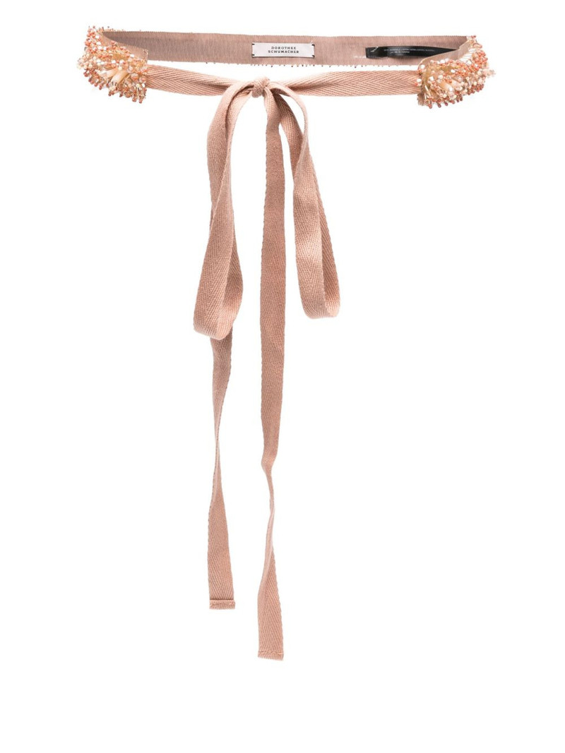 beaded ribbon belt 1