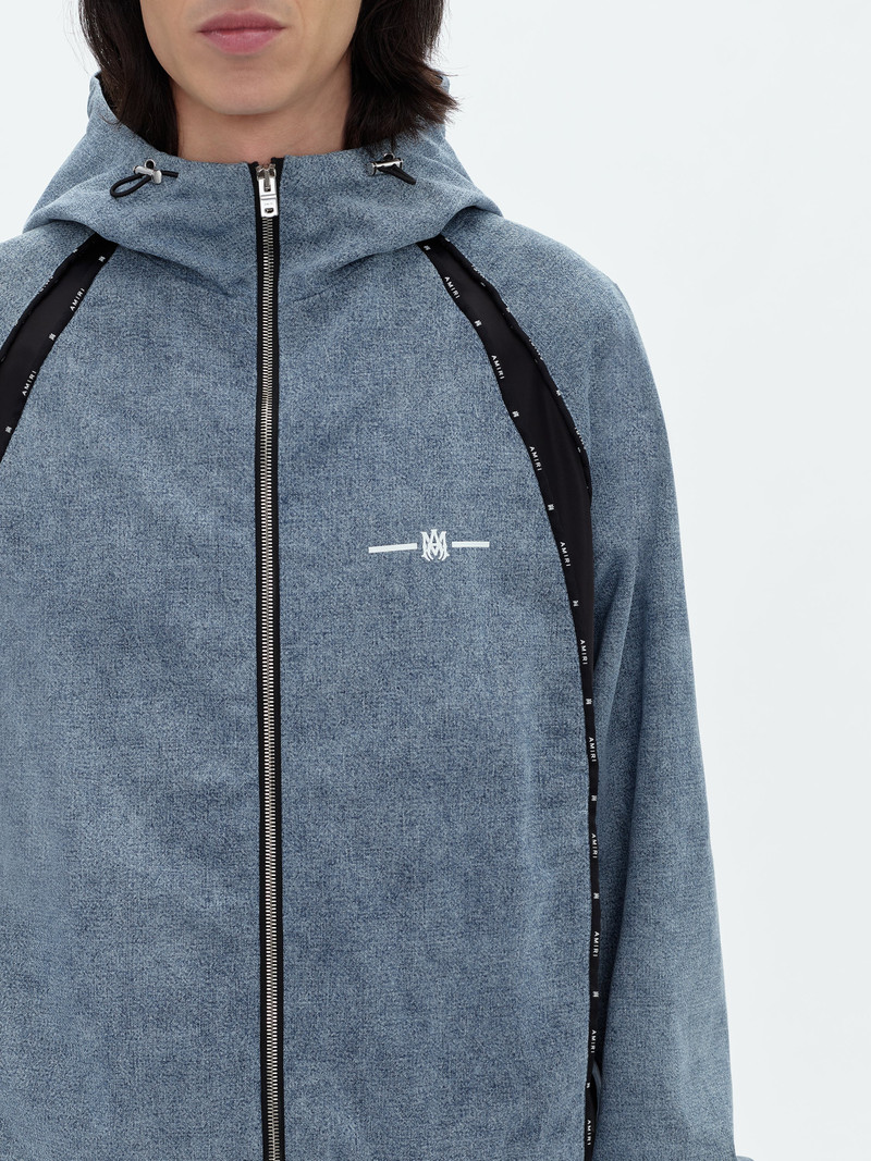 SATIN/DENIM TRACK JACKET 5