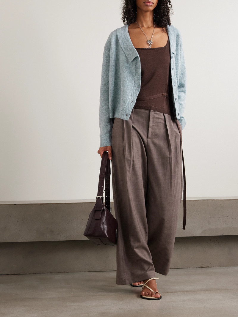DEIJI STUDIOS Asymmetric Knitted Cardigan outlook