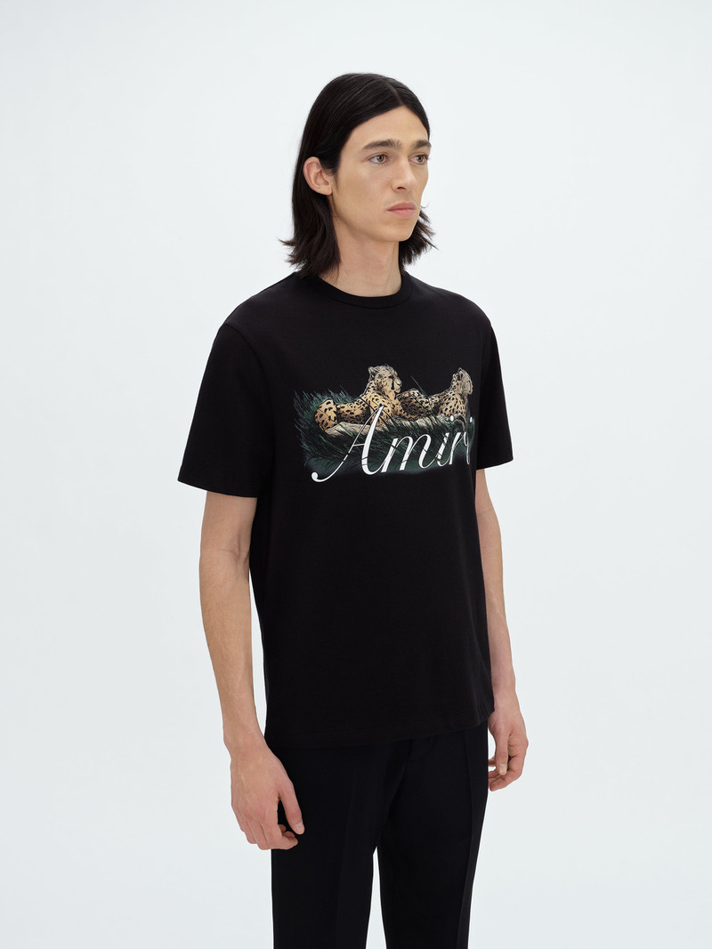 AMIRI CHEETAH LOGO TEE outlook