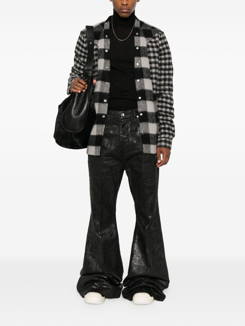 Rick Owens high-neck wool sweater outlook