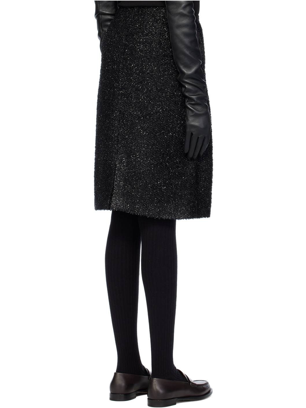 Black Corrina Midi Skirt - 3