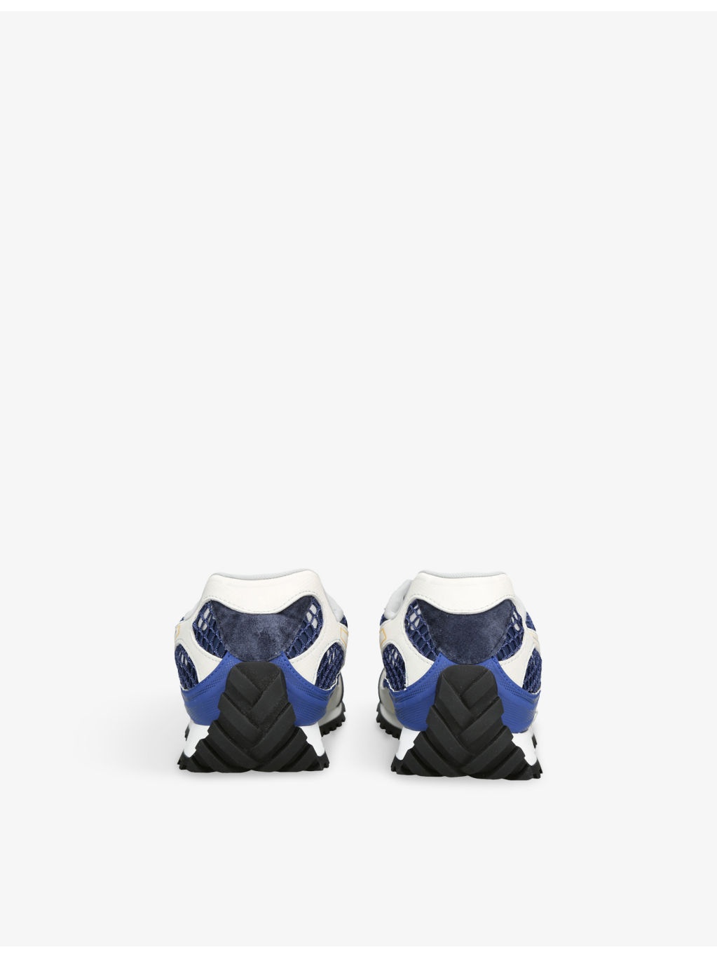 Orbit Contrast-Panel Woven Low-Top Trainers - 4