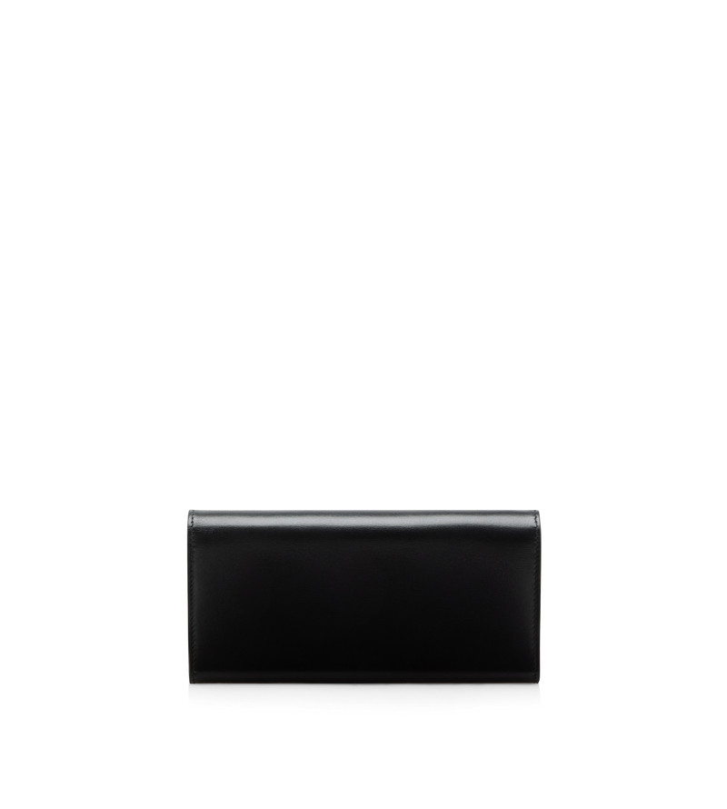 TOM FORD PALMELLATO-EFFECT LEATHER WHITNEY CONTINENTAL WALLET outlook