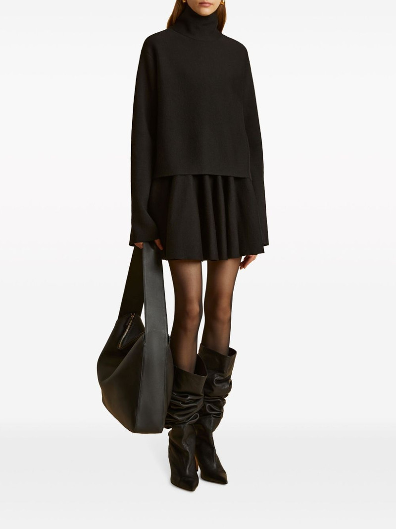 KHAITE The Ulli knitted miniskirt outlook