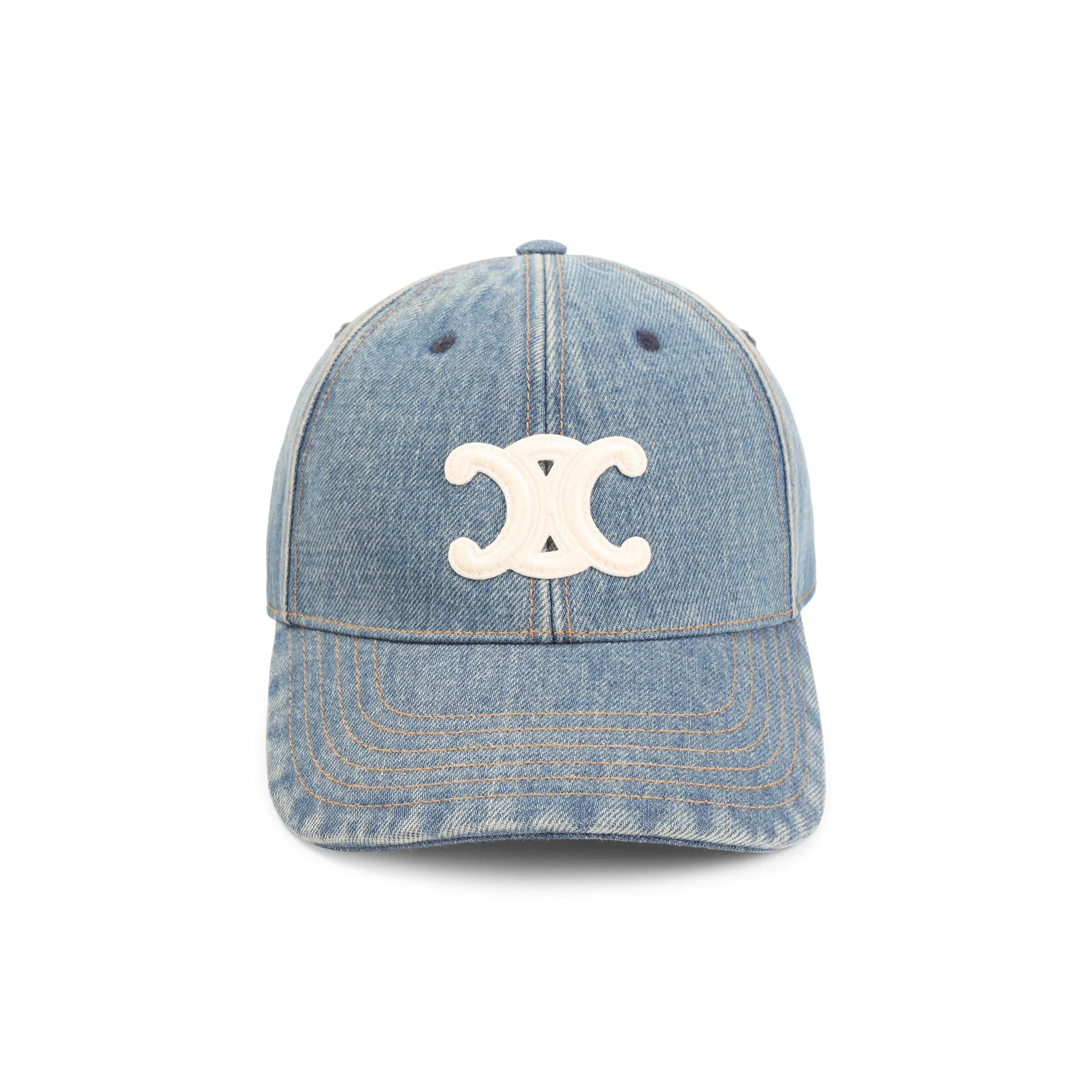 Celine Triomphe Logo-Appliquéd Baseball Cap Men - 1