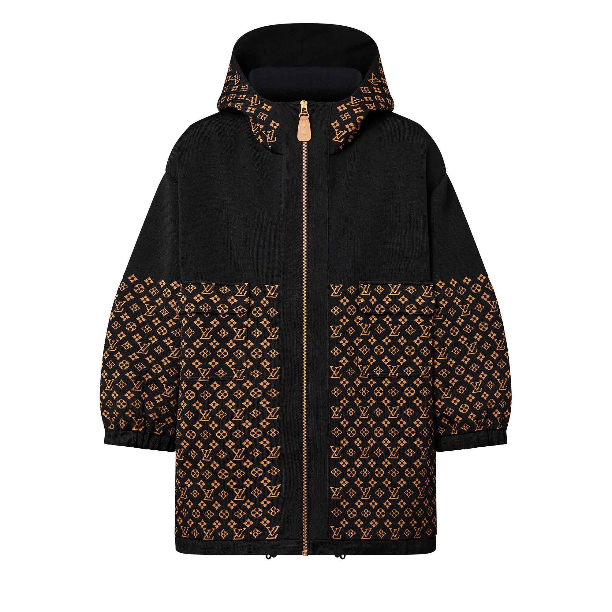 Monogram Jacquard Knit Jacket - 1