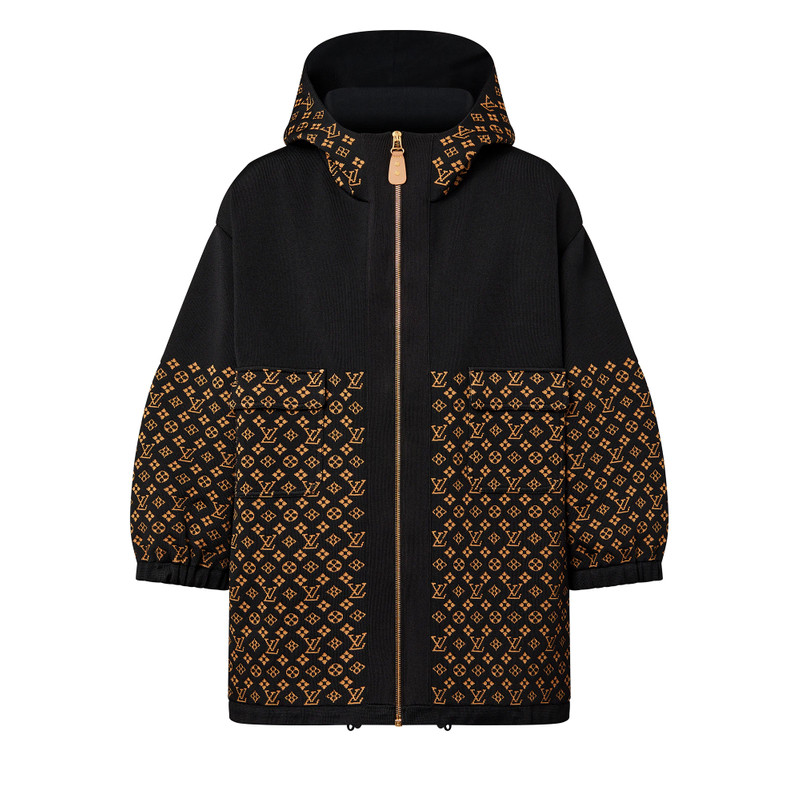 Monogram Jacquard Knit Jacket 1