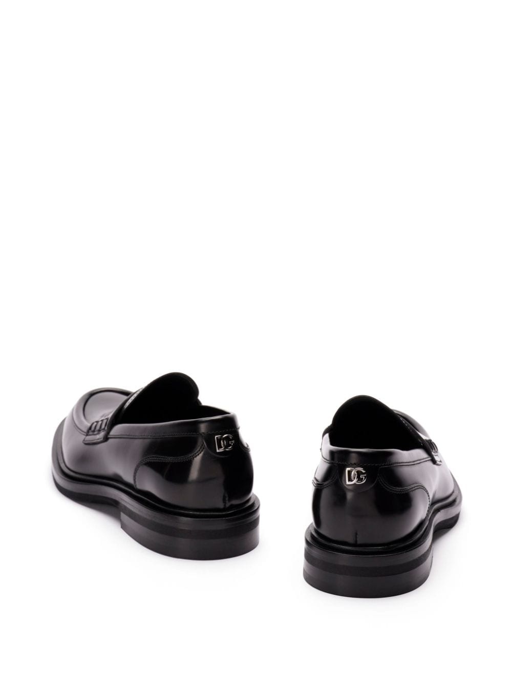 D&G leather loafers - 3