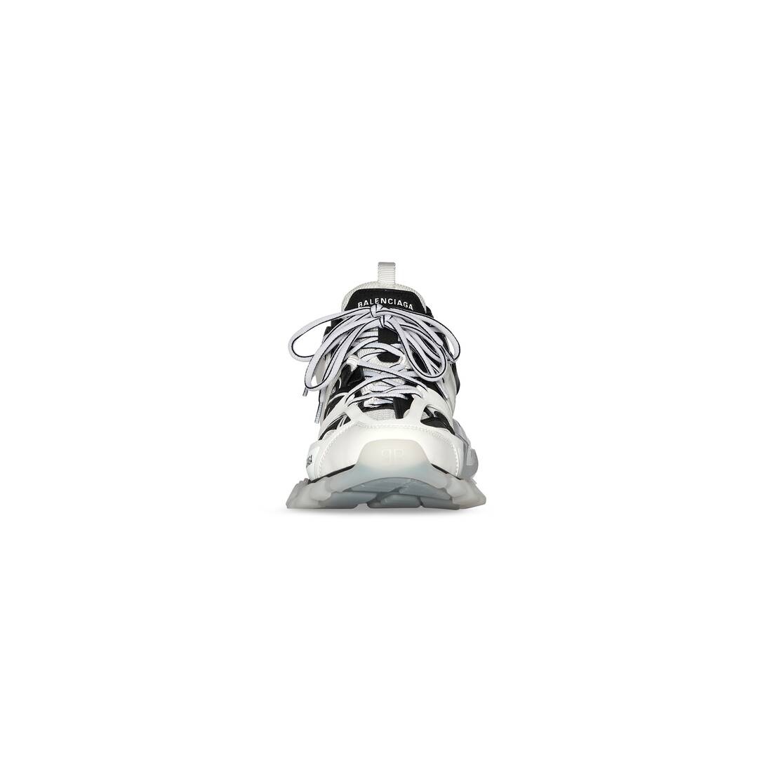 Men's Track Sneaker Clear Sole in White - 3