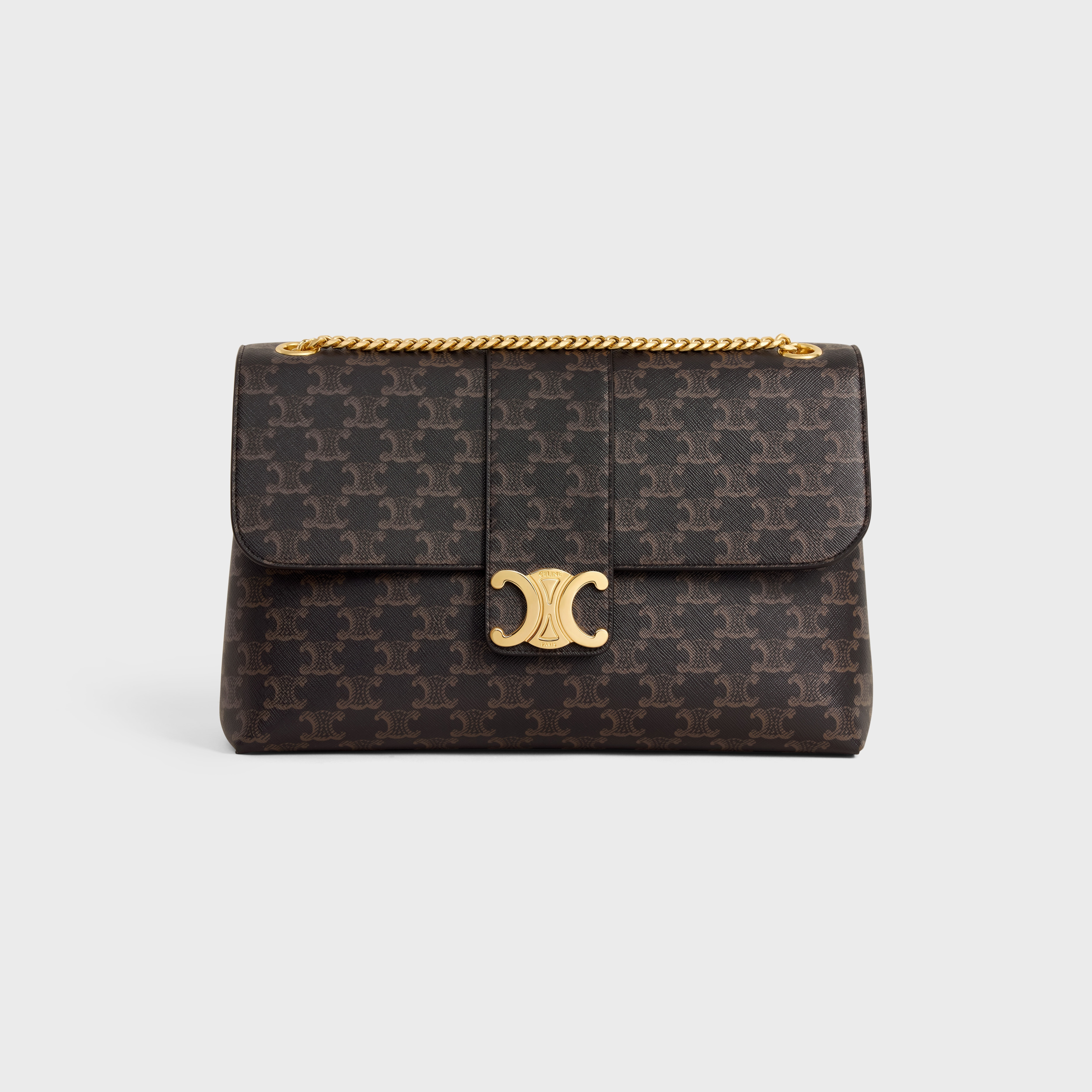 LARGE CELINE VICTOIRE BAG in Triomphe Canvas - 1