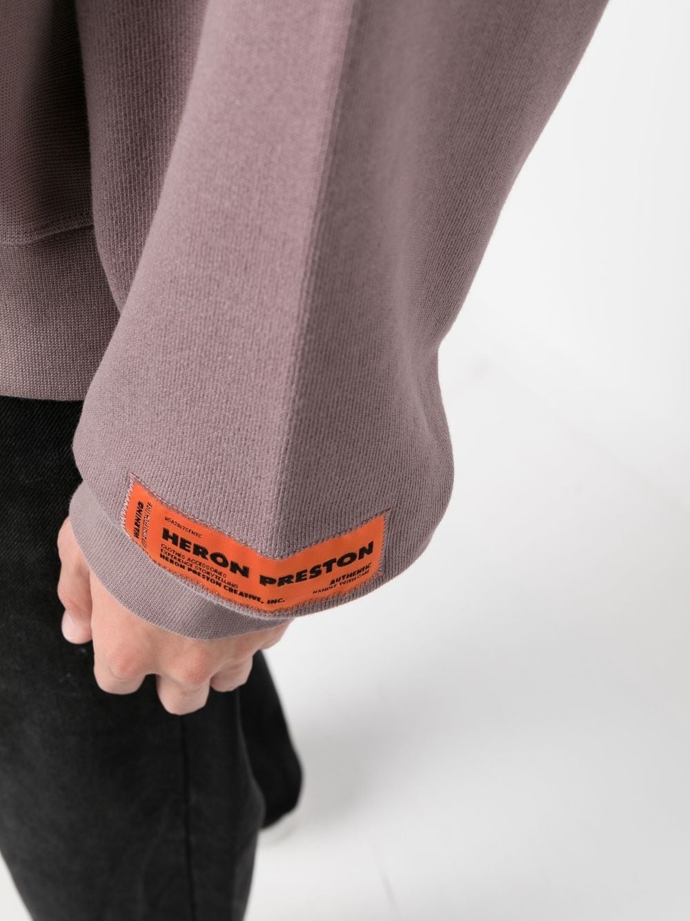 Censored print crew neck sweatshirt - 5