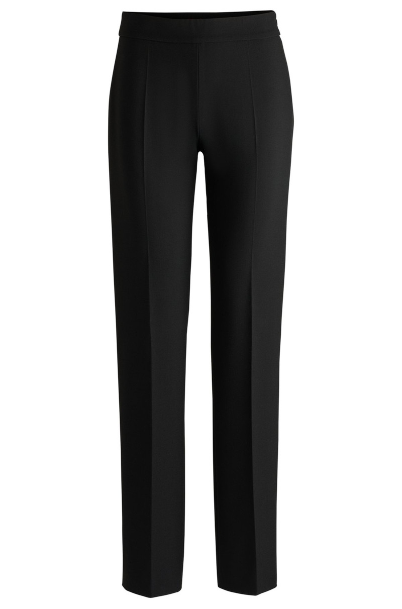 SLIM-FIT TROUSERS IN STRETCH FABRIC 1