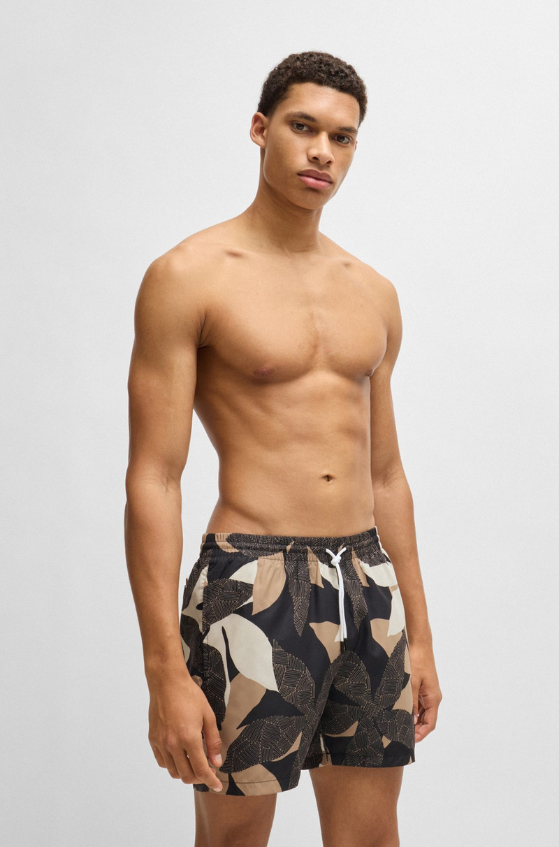 FULLY LINED SWIM SHORTS WITH SEASONAL PRINT 2