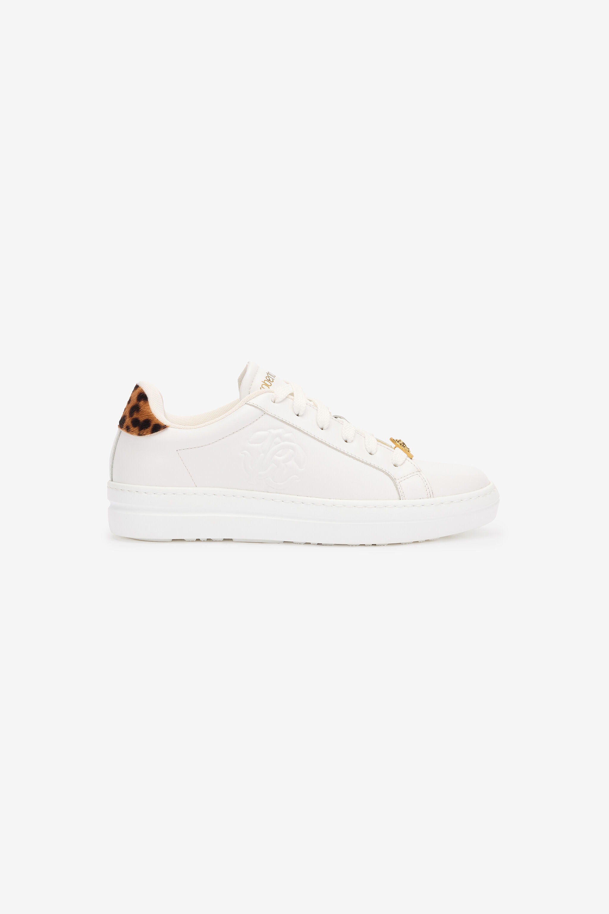 Sneakers With Jaguar Skin Back - 1