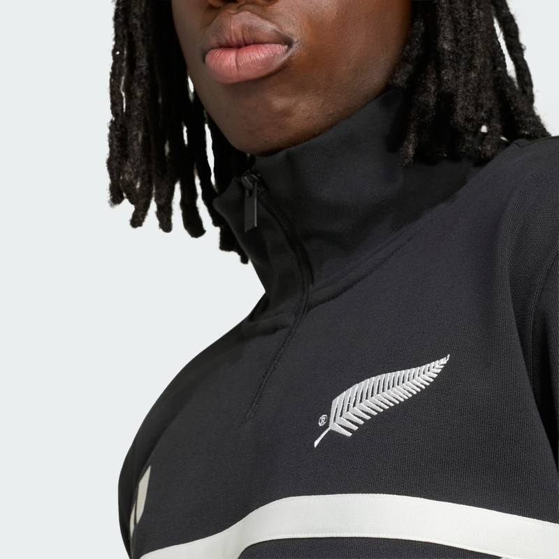 New Zealand Rugby Leisurewear Quarter Zip Sweatshirt 7