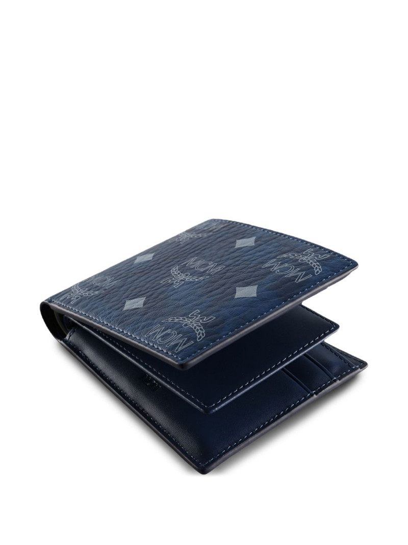 MCM Aren Bifold monogram wallet outlook