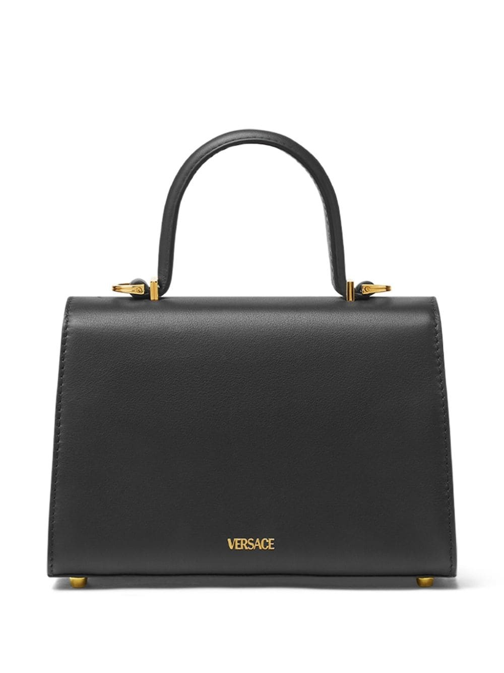 leather tote bag - 3