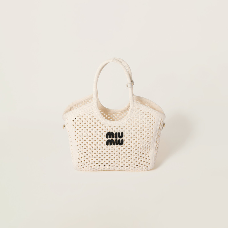 IVY cotton mesh tote bag 1