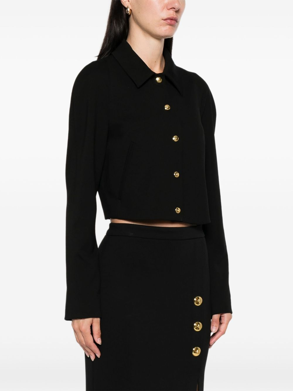 cropped jacket - 3