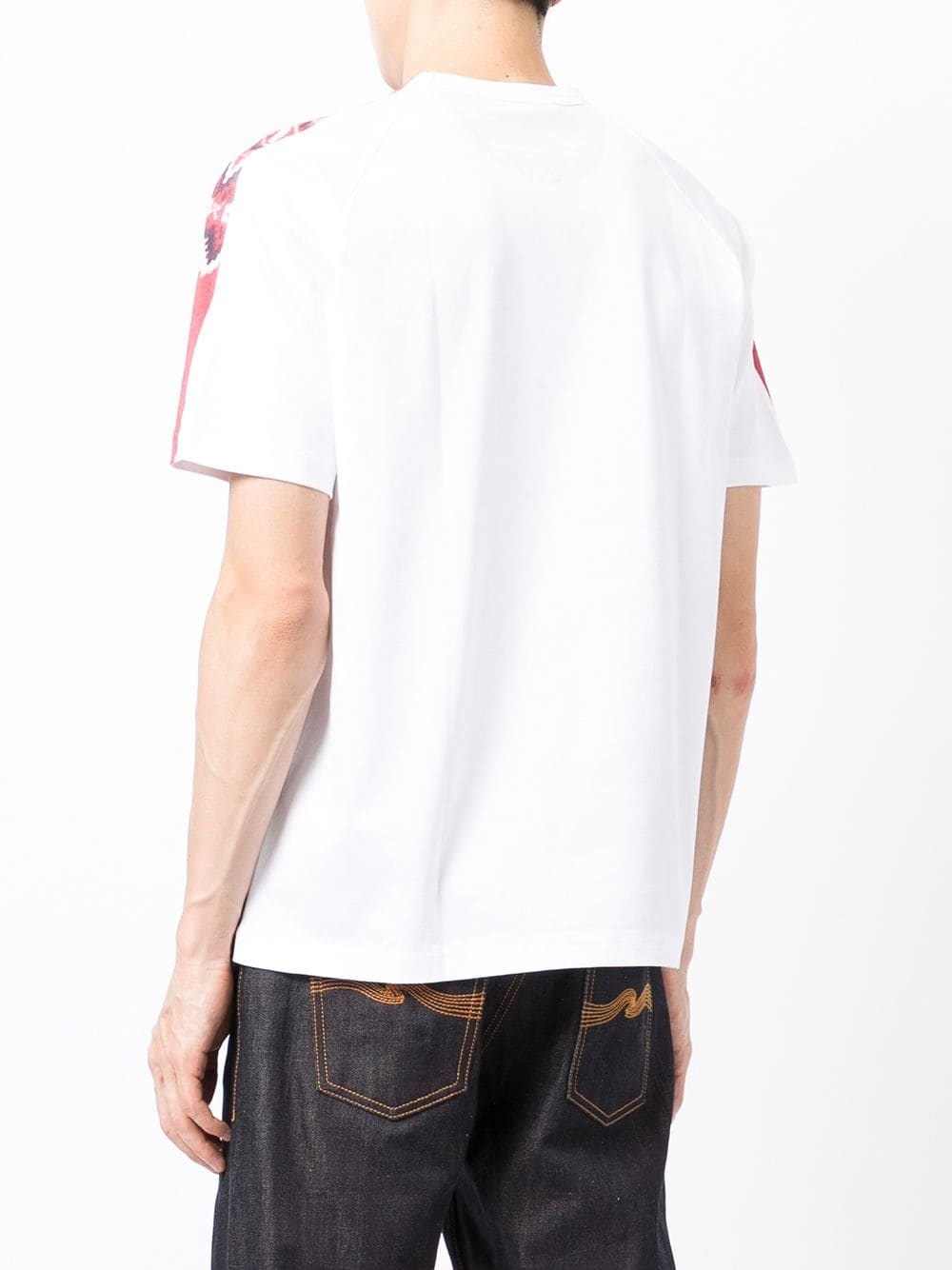 Nordic style-panel T-shirt - 4