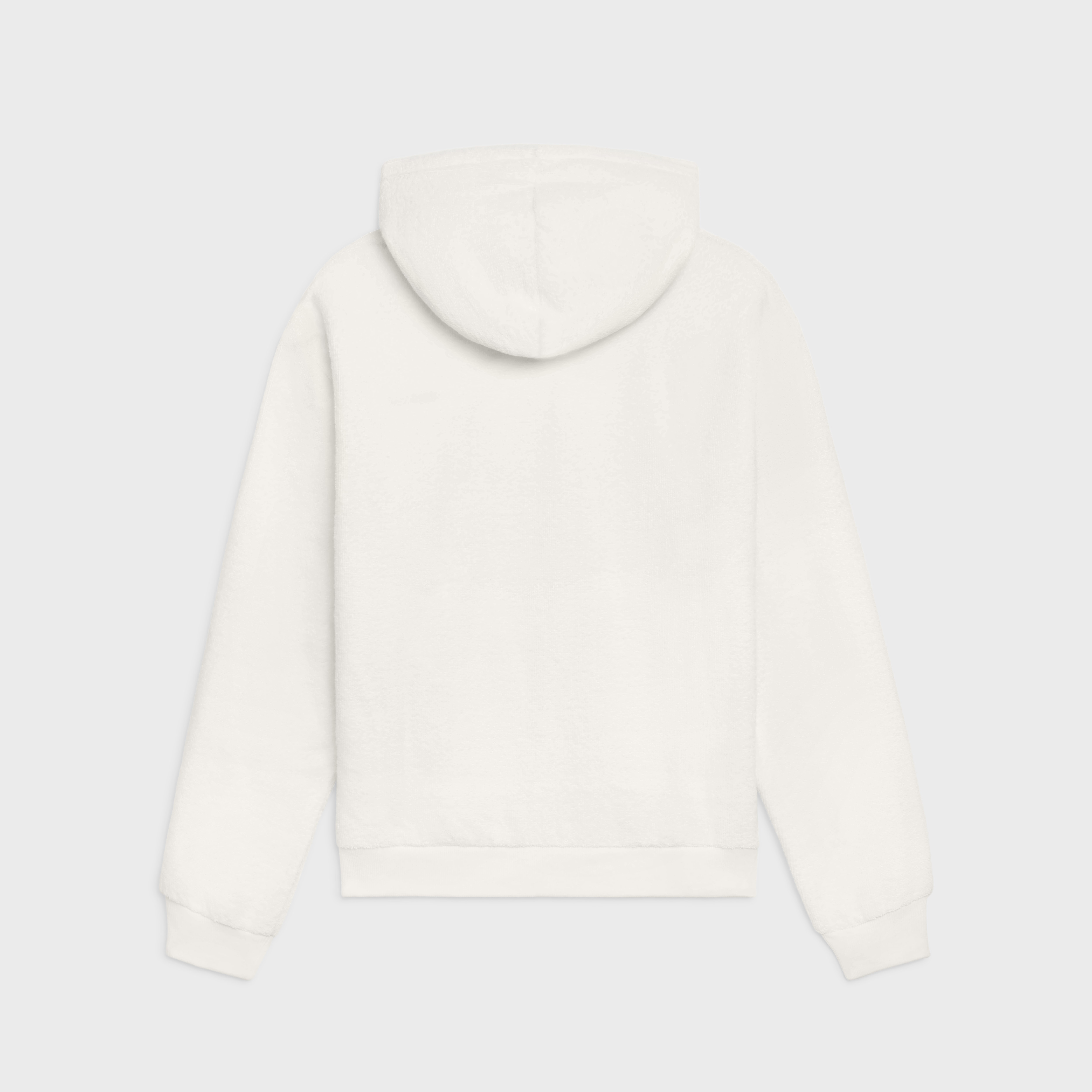 loose celine hoodie in terry cotton - 2