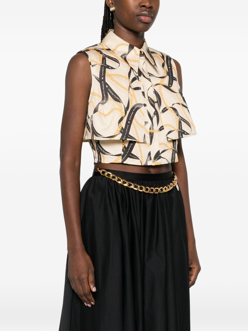 patterned crop top 3