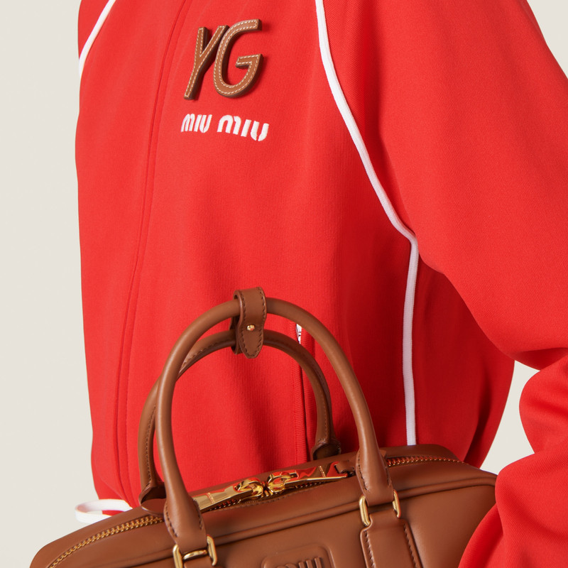 Nylon fleece cardigan 5