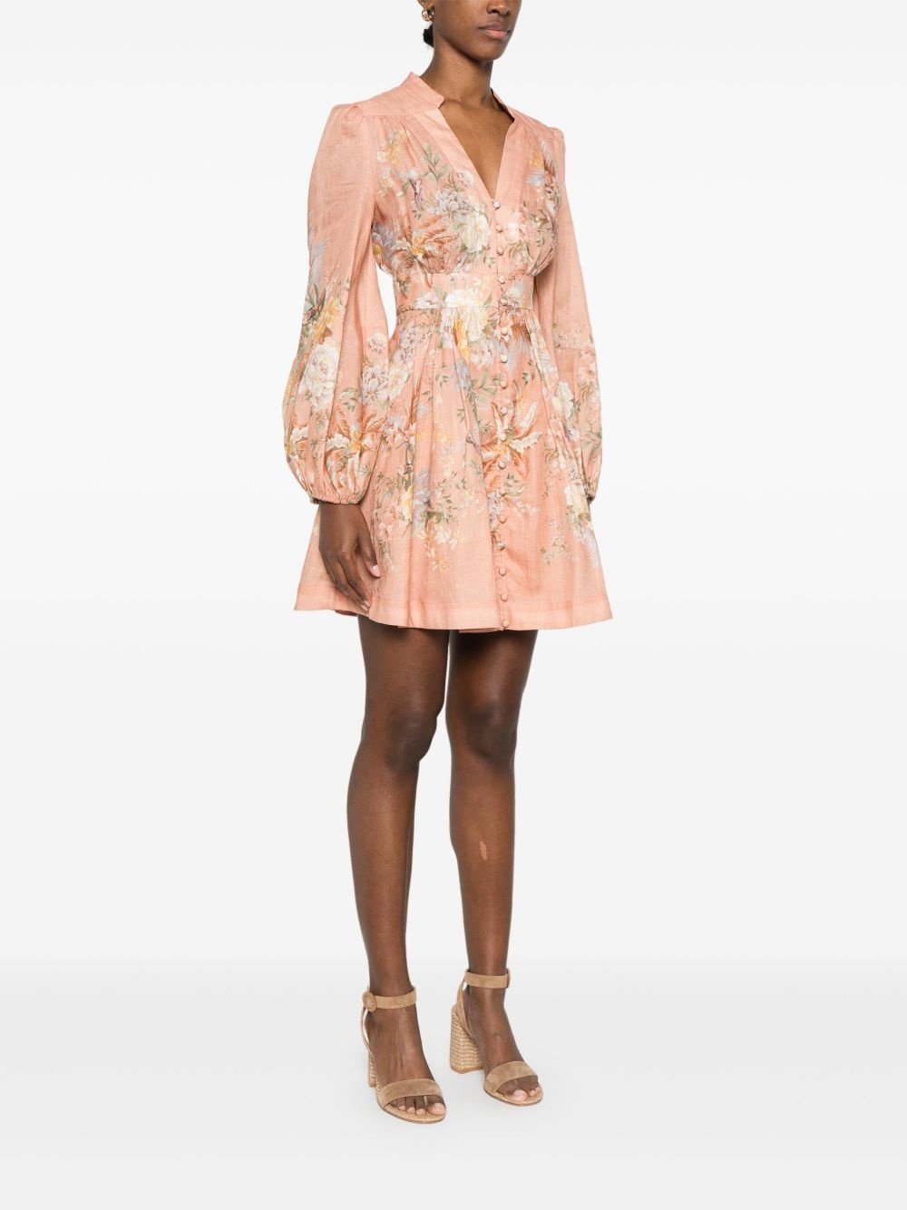 Tallow Plunge mini dress - 3