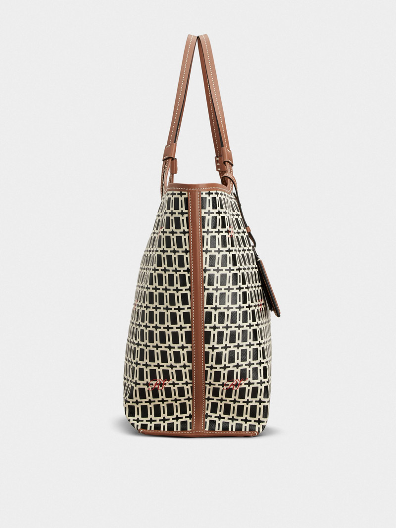 Grand Vivier Medium Shopping Bag in fabric 5