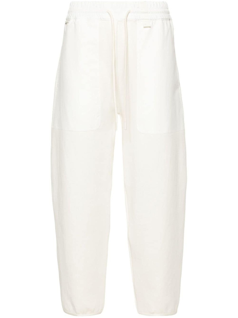 contrasting-panels track pants 1