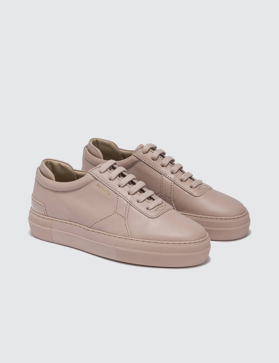 Platform Leather Sneakers - 4