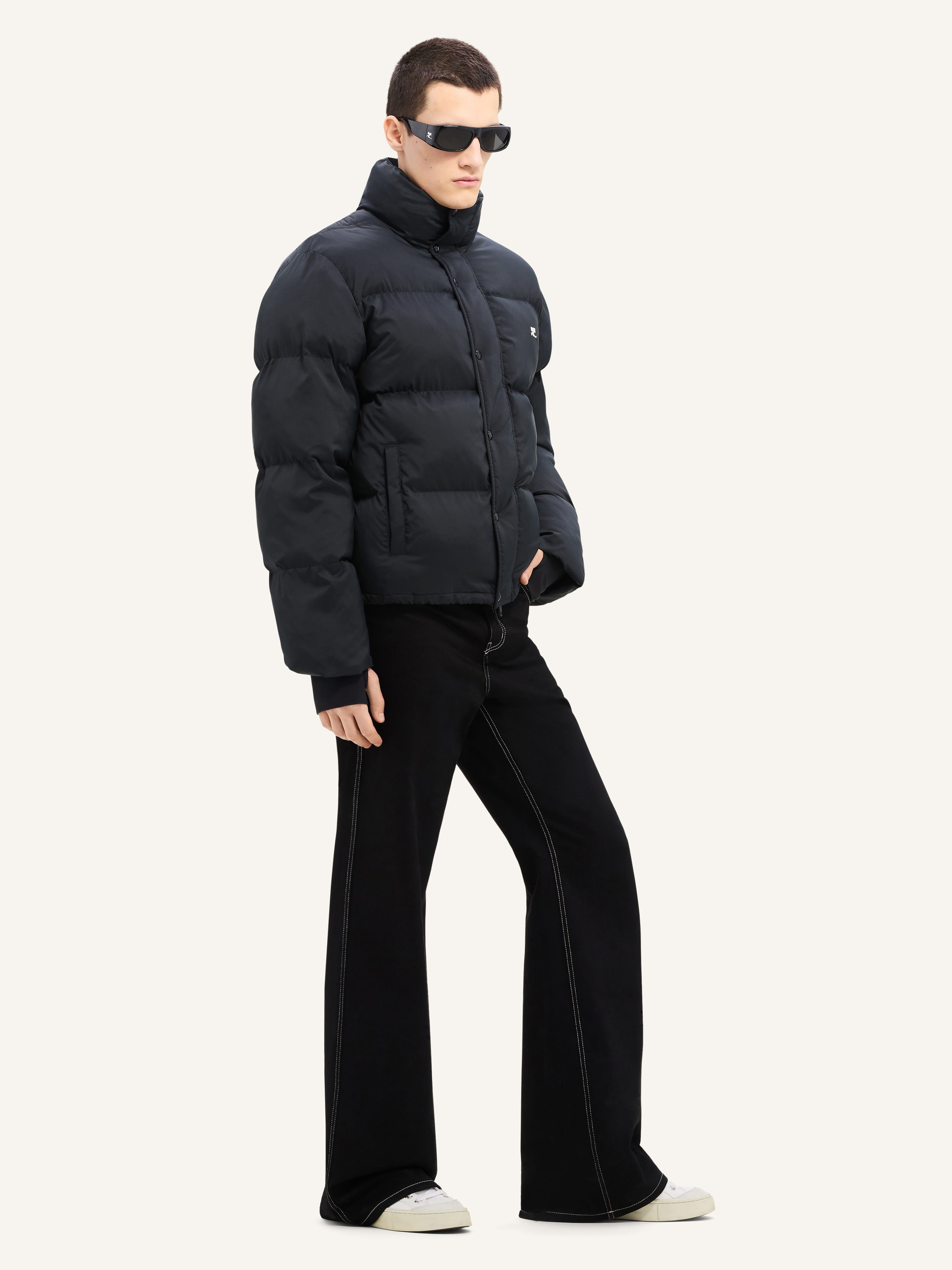 NYLON PUFFER JACKET - 3