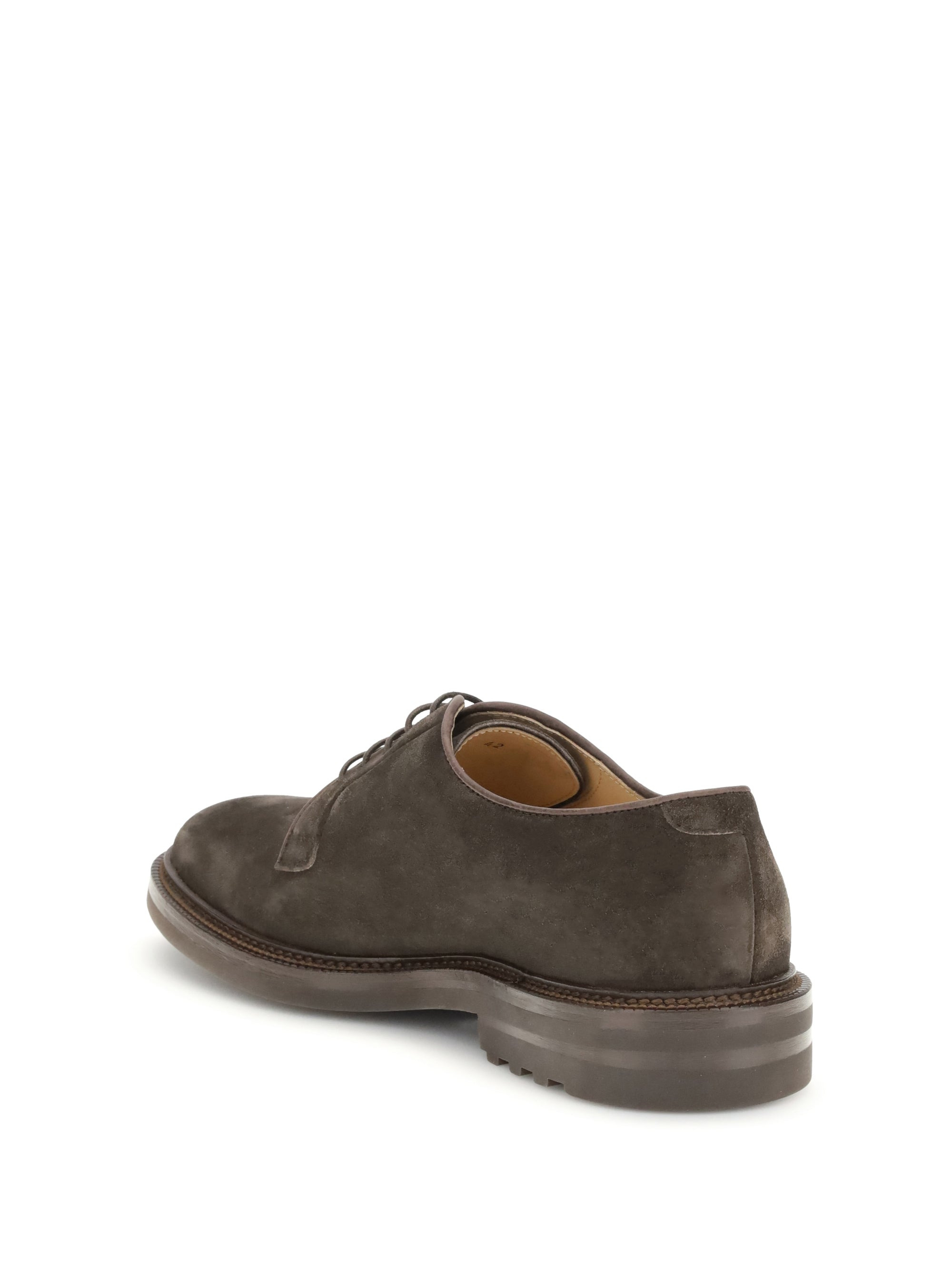 Brunello Cucinelli Men Pair Of Laced Shoes - 3