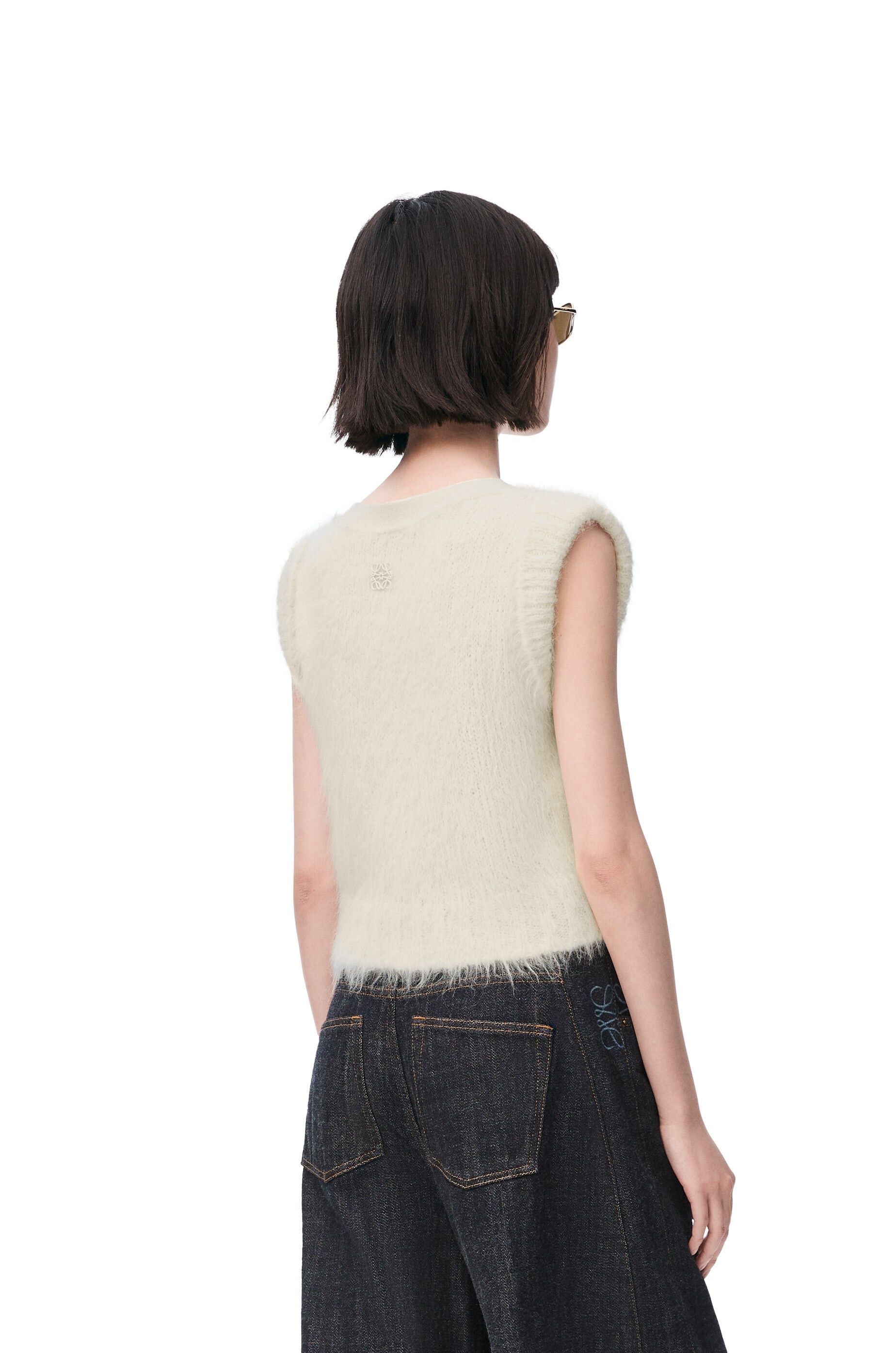 Vest in alpaca and wool blend - 4
