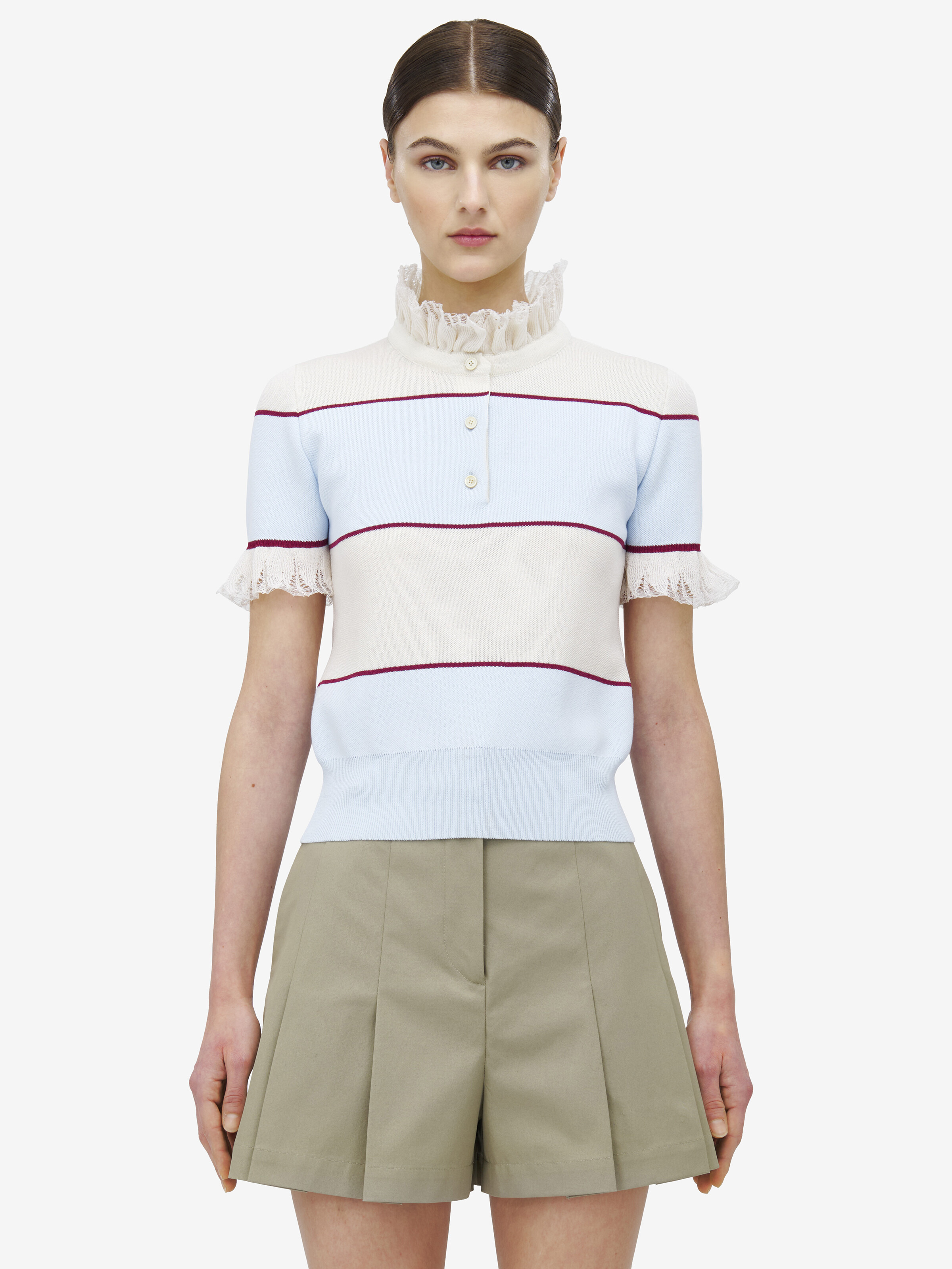 Striped Polo Shirt - 2